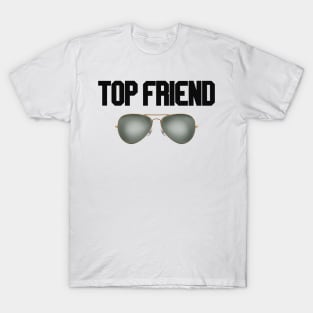 top friend glasses T-Shirt